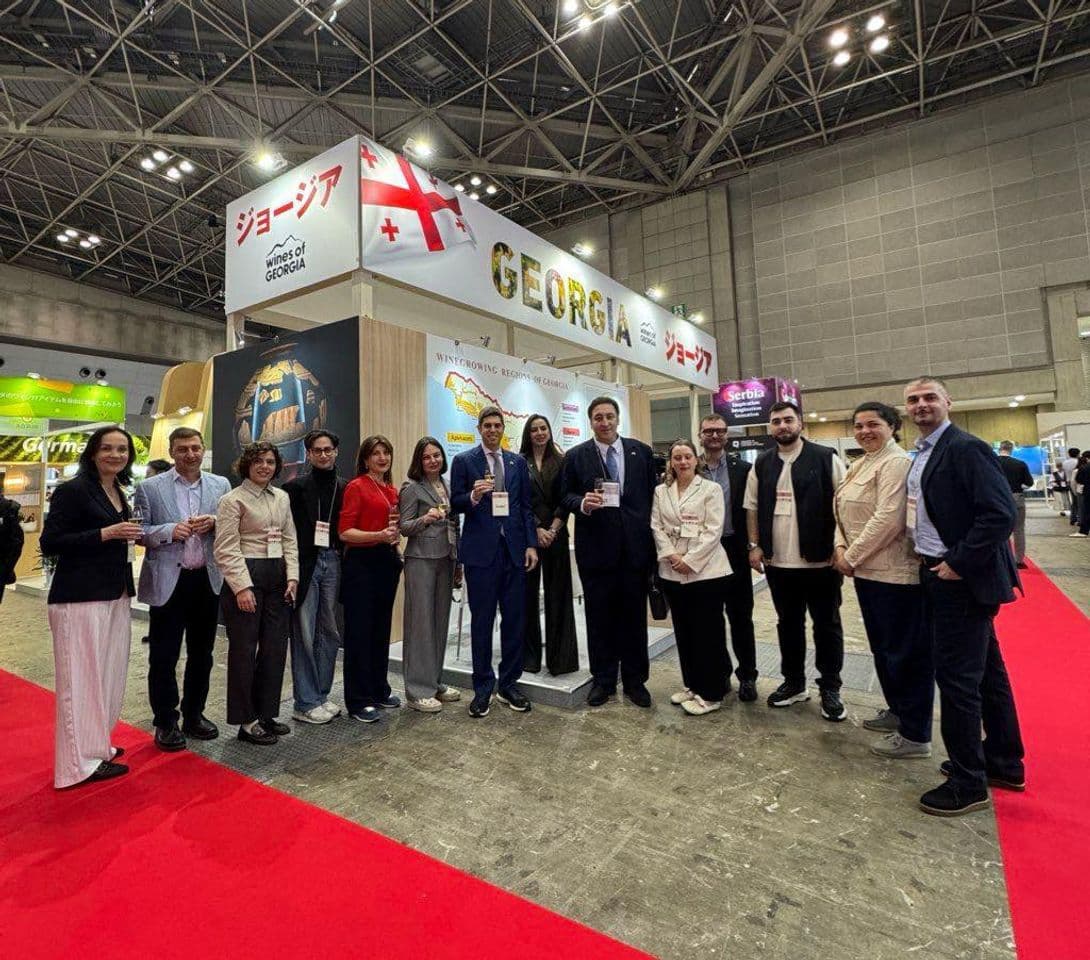 ქართული სტენდი გამოფენაზე “ProWine Tokyo 2025”